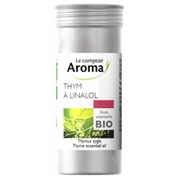 Le Comptoir Aroma Huile Essentielle Thym ? Linalol (Thymus zygis) Bio 5 ml