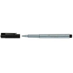 Капиллярные ручки Pitt Artist Pen Metallic, синий металлик, в картонной коробке, 10 шт