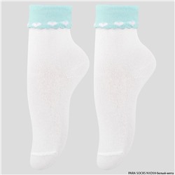 Носки детские Para Socks (N1D59) белый/мята