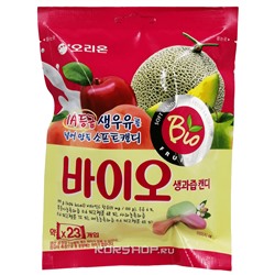 Фруктовые конфеты Bio, Корея, 99 г. Акция