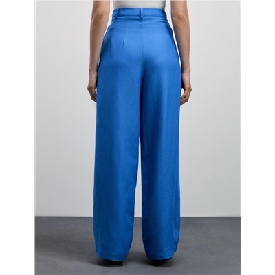 брюки женские синий