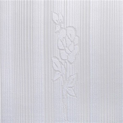 Тюль на кухню со шторной лентой, 285х160 см, цвет белый, 100% полиэстер
