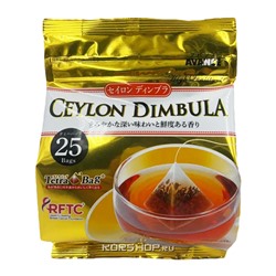 Чай чёрный цейлонский Kunitaro Avance, Япония, 50 г (25 пирамидок) Акция