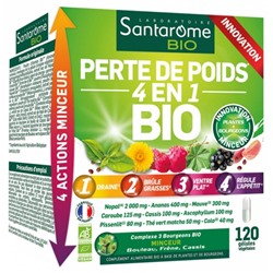 Santarome Bio Perte de Poids 4en1 Bio 120 G?lules