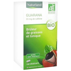 Naturland Guarana Bio 150 V?g?caps