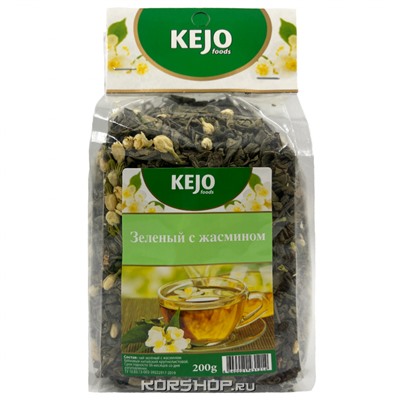 Зеленый чай с жасмином Kejo, 200 г Акция