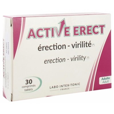 Labo Intex-Tonic Active Erect Erection et Virilit? 30 Comprim?s