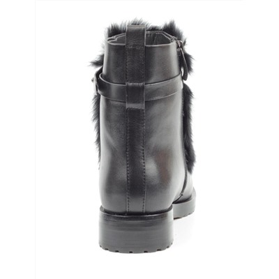 04-899E-2A1 8J25M Ботинки зимние женские (натуральная кожа, натуральный мех)