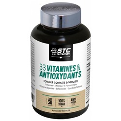 STC Nutrition 33 Vitamines and Antioxydants 90 G?lules V?g?tales