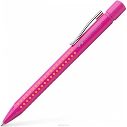 Шариковая ручка Grip 2010, розовый корпус, в картонной коробке, 5 шт