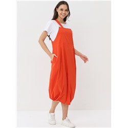 Платье женское 5231-3733; ХБ2000-2/БХ20 белый/апельсиновая корочка