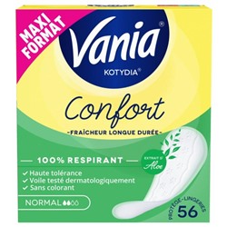 Vania Kotydia Confort Normal Aloe Vera 56 Prot?ge-Lingeries