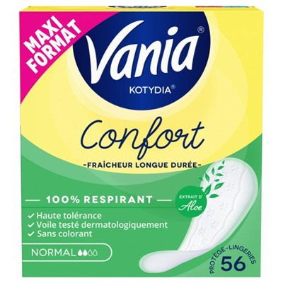 Vania Kotydia Confort Normal Aloe Vera 56 Prot?ge-Lingeries