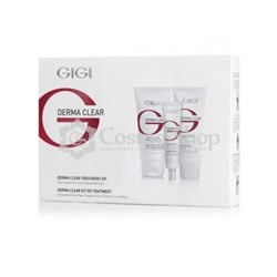 GiGi Derma Clear Treatment Kit/ Набор для омоложения кожи и коррекции акне 3пр. (снят с производства)