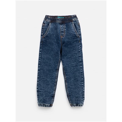 Брюки джинсовые (утепленные) детские для мальчиков Gorman синий