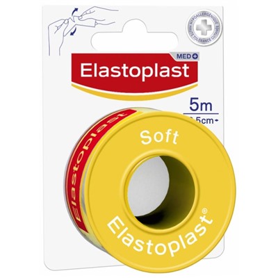 Elastoplast Soft Sparadrap 2,5 cm x 5 m