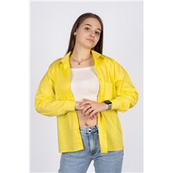Женская рубашка 6359 Желтый