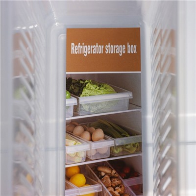 Контейнер для холодильника, 24,5×9,5×14 см