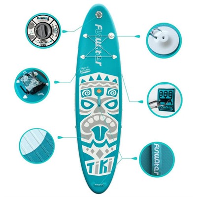 SUP-доска JS FUNWATER TIKI BLUE FW04A