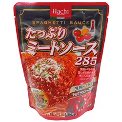 Соус с мясным фаршем, томатами и овощами для спагетти Hachi, Япония, 285 г Акция