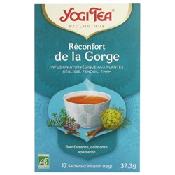 Yogi Tea R?confort de la Gorge Bio 17 Sachets