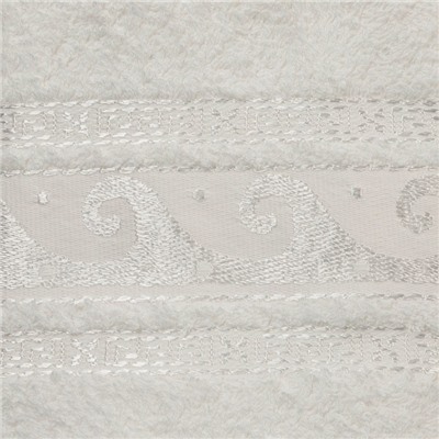 Полотенце махровое Elegance, 50х90 см, белый