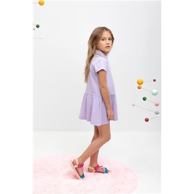 КР 5865/пастельно-лиловый к455 платье