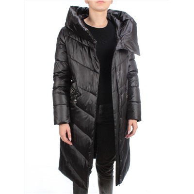8351 BLACK Пальто женское зимнее JARIUS (200 гр. холлофайбера)