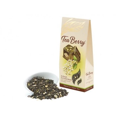TeaBerry чай зеленый Зеленый жасминовый