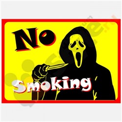 Табличка на стену "No smoking"