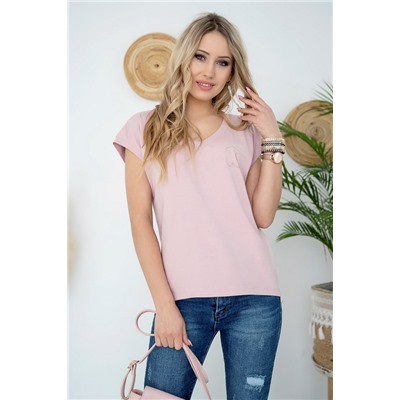 HAJDAN BL1128  розовый блузка