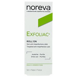 Noreva Exfoliac Roll-On Soin Anti-Imperfections Cibl? 5 ml