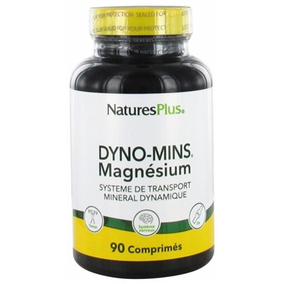 Natures Plus Dyno-Mins Magn?sium 90 Comprim?s