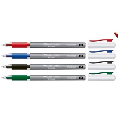 Шариковая ручка SpeedX, красная, 0,5 мм, в картонной коробке, 10 шт