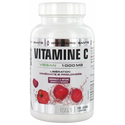 Eric Favre Vitamine C Vegan 1000 mg 100 Comprim?s