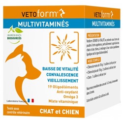 Vetoform Multivitamin?s Chat et Chien 100 g