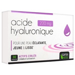 Sant? Verte Acide Hyaluronique 200 mg 30 Comprim?s