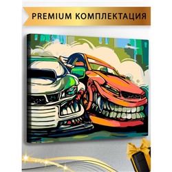 Картина по номерам «Машина злая» 40 × 50 см