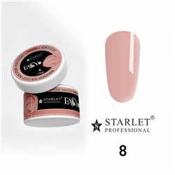 Гель для моделирования и укрепления ногтей Starlet Professional Easy 15гр, тон 08