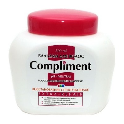 "Compliment" Бальзам "Extra-Repair" восстанавл.структуру волос (500мл).12 / 850106_6216 /