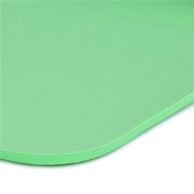 Коврик для йоги и фитнеса спортивный гимнастический EVA 8мм. 173х61х0,8 цвет: светло-зелёный / YM-EVA-8LG / уп 20