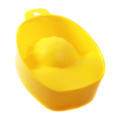 Domix Ванночка для маникюра, пластик, желтый