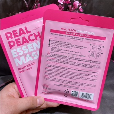 Маска с экстрактом персика FarmStay Real Peach Essence Mask 23ml (125)