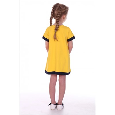 ПЛ109 | Платье "Сумочка" (жёлтый)