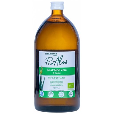 Pur Alo? Jus d Aloe Vera ? Boire Bio 1000 ml