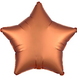 В0385-5 Шар звезда 46см оранжевый