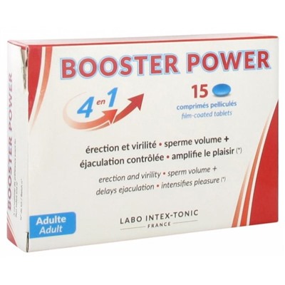 Labo Intex-Tonic Booster Power 15 Comprim?s