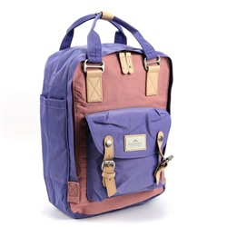 Женский текстильный рюкзак D010LXZ Розовый/Фиолетовый