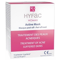 Hyfac Woman Active Mask Traitement des Peaux Acn?iques 15 Sachets