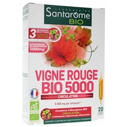 Santarome Bio Vigne Rouge Bio 20 Ampoules